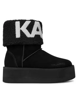 Ботильоны Karl Lagerfeld, черный