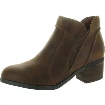 Ботильоны Kenzie Womens Comfort Insole из искусственной замши Bella Vita, цвет tan