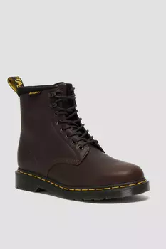 Ботильоны - Коричневый - Блок Dr. Martens, коричневый