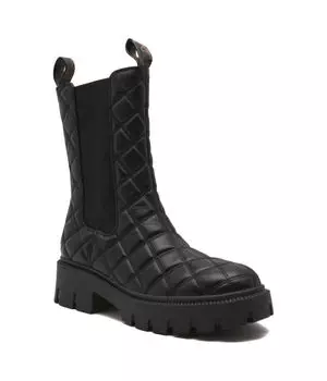 Ботильоны кожаные Guess Serlen, черный