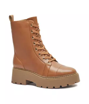 Ботильоны кожаные Michael Kors Blake, коричневый