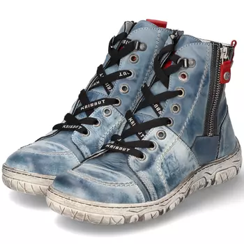 Ботильоны Krisbut Schnrboots, синий