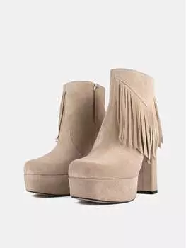 Ботильоны L37, бежевый