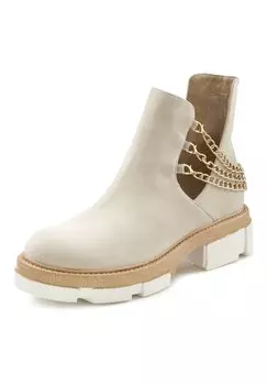 Ботильоны LASCANA, бежевый