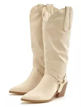 Ботильоны LASCANA, бежевый