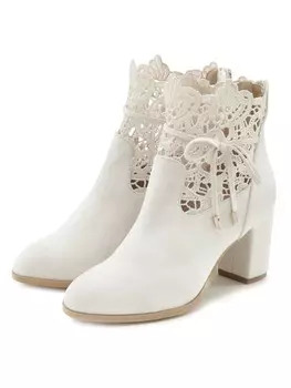 Ботильоны LASCANA, бежевый