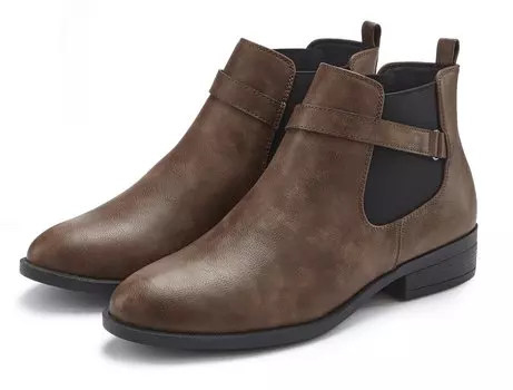 Ботильоны LASCANA Chelseaboots, коричневый