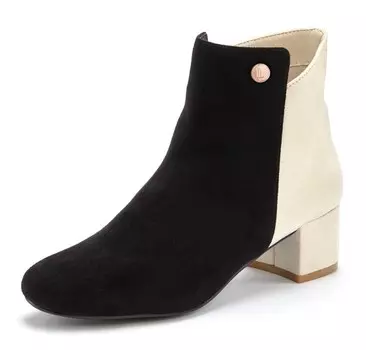 Ботильоны LASCANA, цвет Beige/Black