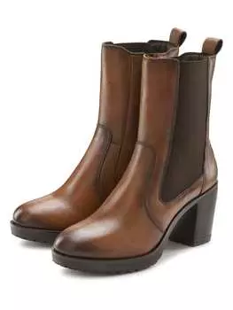 Ботильоны LASCANA, коричневый