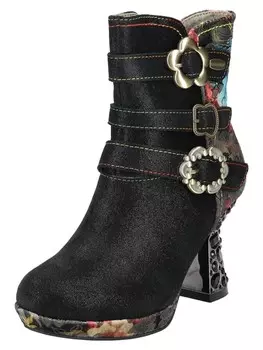 Ботильоны LAURA VITA, цвет schwarz kombi