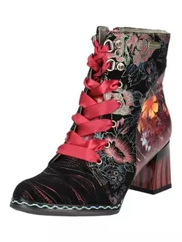 Ботильоны LAURA VITA, цвет wine