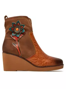 Ботильоны Laura Vita, коричневый