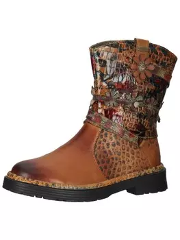 Ботильоны Laura Vita, коричневый/темно-коричневый