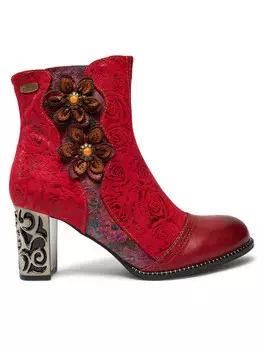 Ботильоны Laura Vita, красный