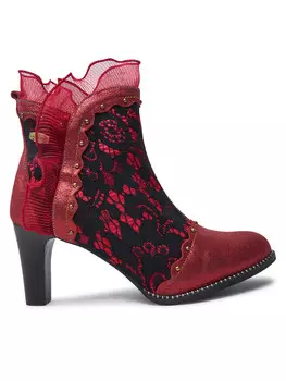 Ботильоны Laura Vita, красный