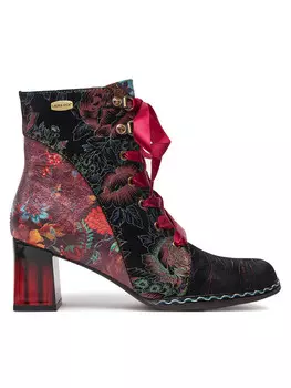 Ботильоны Laura Vita, красный