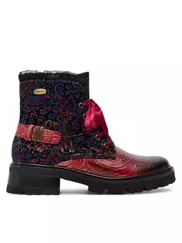 Ботильоны Laura Vita, темно-красный