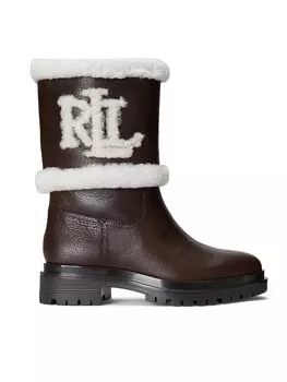 Ботильоны Lauren Ralph Lauren, коричневый