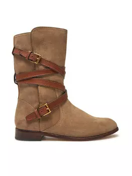 Ботильоны LAUREN RALPH LAUREN, коричневый