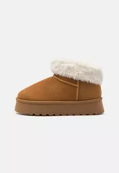 Ботильоны LEATHER Even&Odd, коричневый