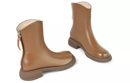 Ботильоны Lily Wei высокие, коричневый