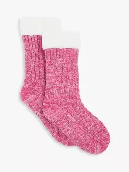 Ботильоны Lounge с кабельной отделкой John Lewis, розовый