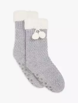 Ботильоны Lounge с пузырьками John Lewis, серый