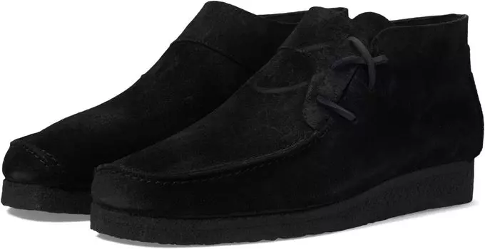 Ботильоны Lugger Boot Clarks, цвет Black Waxy Leather