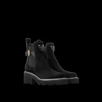 Ботильоны LV Beaubourg Louis Vuitton, черный