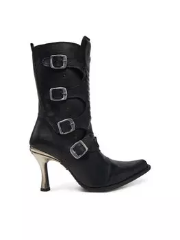 Ботильоны M-9373N-C1 New Rock, черный