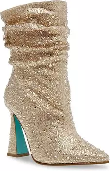 Ботильоны Mac Blue by Betsey Johnson, цвет Light Gold