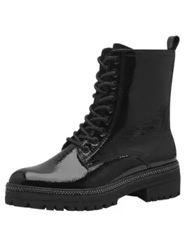 Ботильоны Marco Tozzi, цвет black pat.