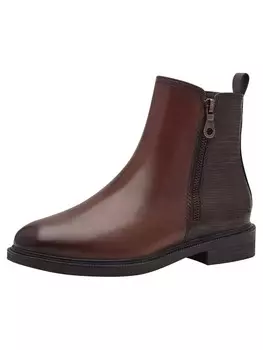 Ботильоны Marco Tozzi, цвет cognac comb