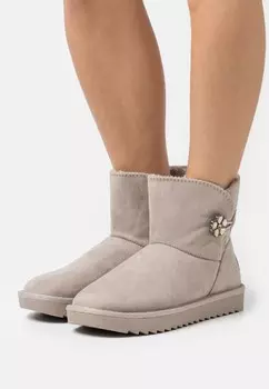 Ботильоны Marco Tozzi, серо-коричневый