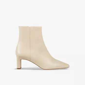 Ботильоны Margaux из кожи на каблуке Lk Bennett, желтый