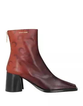 Ботильоны Marine Serre, темно-коричневый