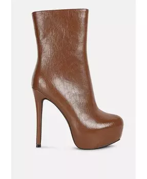 Ботильоны Marsha на высокой платформе на шпильке London Rag, бежевый