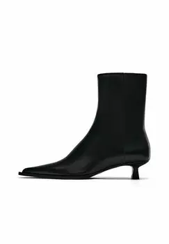 Ботильоны Massimo Dutti, черные