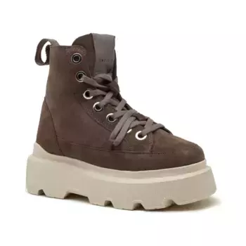 Ботильоны Matilda из овчины Inuikii, коричневый