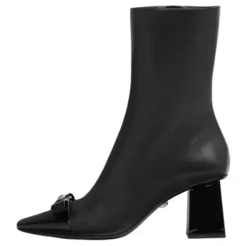 Ботильоны Medusa женские черные Versace