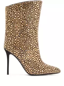 Ботильоны Merissa Sparkle 105 Giuseppe Zanotti, нейтральный