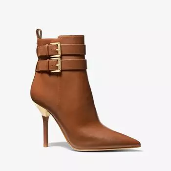 Ботильоны Michael Kors Amal Leather, коричневый