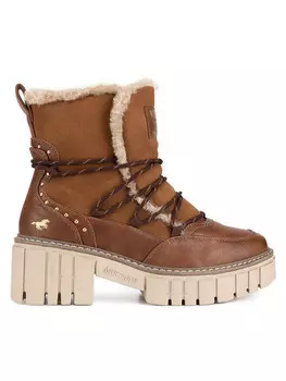 Ботильоны Mustang 1447-601, коричневый