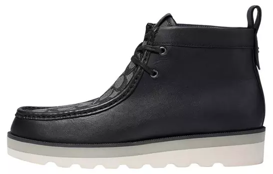 Ботильоны мужские черные Coach