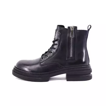 Ботильоны мужские черные Tranoi