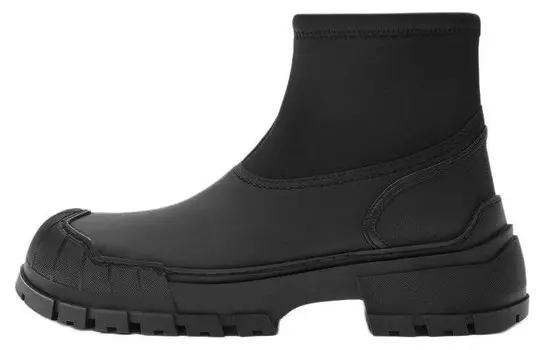 Ботильоны мужские черные Zara