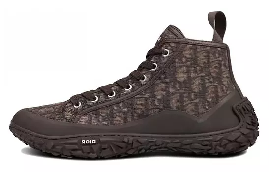 Ботильоны мужские Dior с логотипом, коричневый