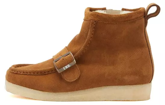 Ботильоны мужские коричневые Clarks