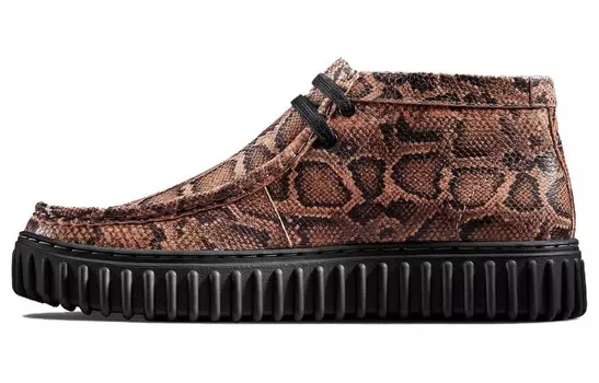 Ботильоны мужские коричневые Clarks