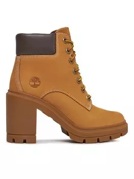 Ботильоны на блочном каблуке Allington Heights 6In Timberland, коричневый